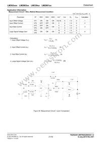 LM339DT Datasheet Page 21