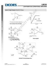 LM358S-13 Datasheet Page 2