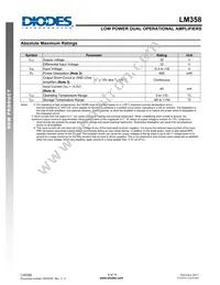 LM358S-13 Datasheet Page 8