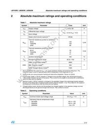 LM393WDT Datasheet Page 3