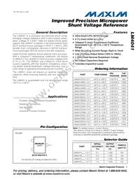 LM4041DEM3-1.2+ Datasheet Cover