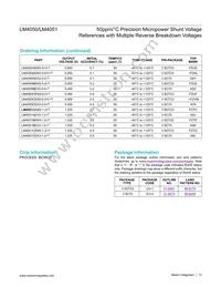LM4050CEM3-3.0+T Datasheet Page 13