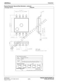 LM4559FVT-GE2 Datasheet Page 22