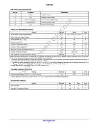 LM7301SN1T1G Datasheet Page 2