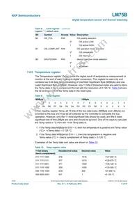 LM75BD Datasheet Page 9