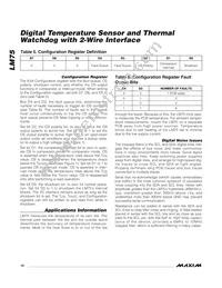 LM75BIMMX-3+T Datasheet Page 10