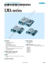 LMA240F-24-HY Datasheet Cover