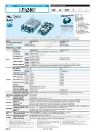 LMA240F-24-HY Datasheet Page 6