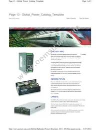 LME1601-6PG Datasheet Cover