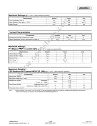 LMN400B01-7 Datasheet Page 2