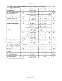 LMV301SN3T1G Datasheet Page 3