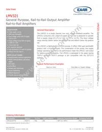 LMV321IST5 Datasheet Cover