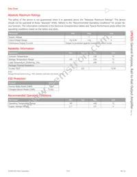 LMV321IST5 Datasheet Page 3