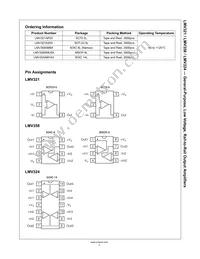 LMV324AMTC14X Datasheet Page 2