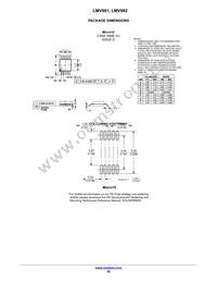 LMV981MU3TBG Datasheet Page 20