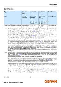 LMW G5AP-7C8D-NZN6-DF-LH-100-R18-Z Datasheet Page 2