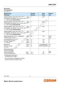 LMW G5AP-7C8D-NZN6-DF-LH-100-R18-Z Datasheet Page 4