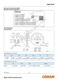 LMW G5AP-7C8D-NZN6-DF-LH-100-R18-Z Datasheet Page 14