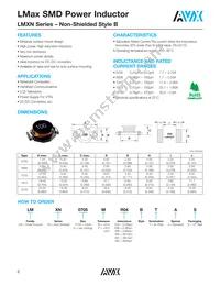 LMXN2216M2R2BTAS Datasheet Cover