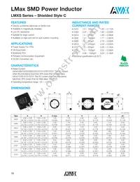 LMXS1212M330HTAS Datasheet Page 17