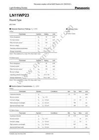 LN11WP23 Datasheet Cover