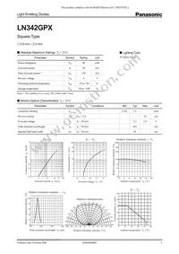 LN342GPX Datasheet Cover