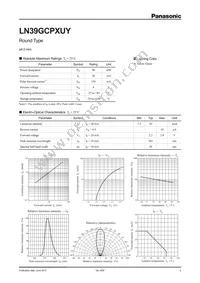 LN39GCPXUY Datasheet Cover