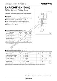 LNA4501FV Datasheet Cover