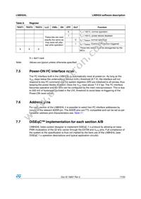 LNBH24LQTR Datasheet Page 17