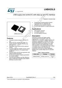 LNBH25LSPQR Datasheet Cover