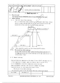 LNJ010X6FRA Datasheet Page 16