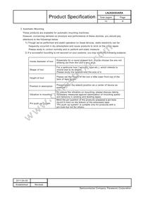 LNJ024X4ARA Datasheet Page 9