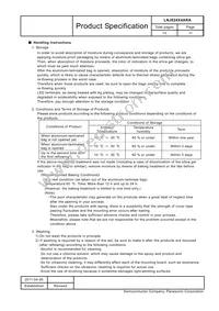 LNJ024X4ARA Datasheet Page 11