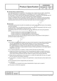 LNJ024X4ARA Datasheet Page 13
