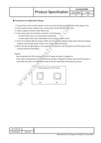 LNJ324C43RA Datasheet Page 10