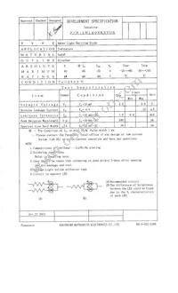 LNJ406K5YUX Datasheet Cover