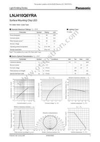 LNJ410Q6YRA Datasheet Cover