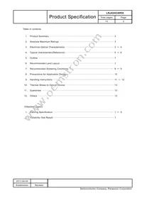 LNJ424C46RA Datasheet Page 2