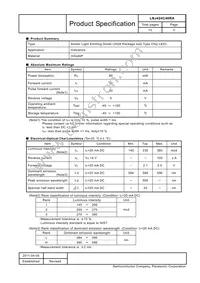 LNJ424C46RA Datasheet Page 3