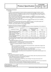 LNJ424C46RA Datasheet Page 11