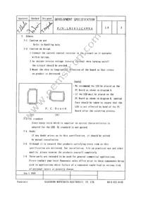 LNJ651C4WRA Datasheet Page 3