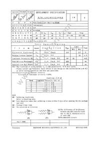 LNJ651C4WRA Datasheet Page 4