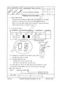 LNJ651C4WRA Datasheet Page 8