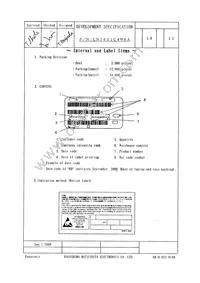 LNJ651C4WRA Datasheet Page 11