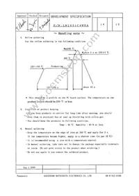 LNJ651C4WRA Datasheet Page 15