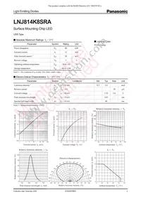 LNJ814K8SRA Datasheet Cover