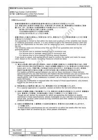 LNJ818C8SRU Datasheet Page 19