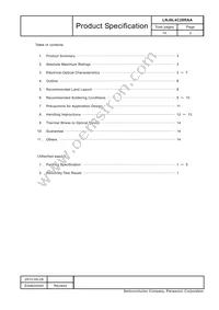 LNJ8L4C28RAA Datasheet Page 2