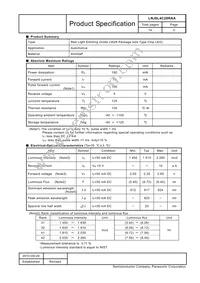 LNJ8L4C28RAA Datasheet Page 3