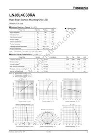 LNJ8L4C38RA Datasheet Cover